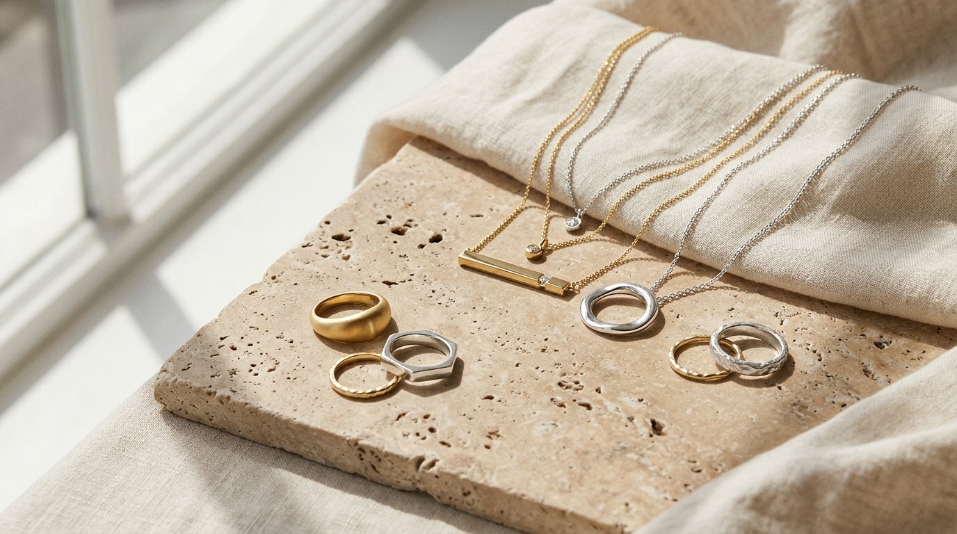 5 Secretos para Combinar Accesorios Dorados y Plateados con Estilo
