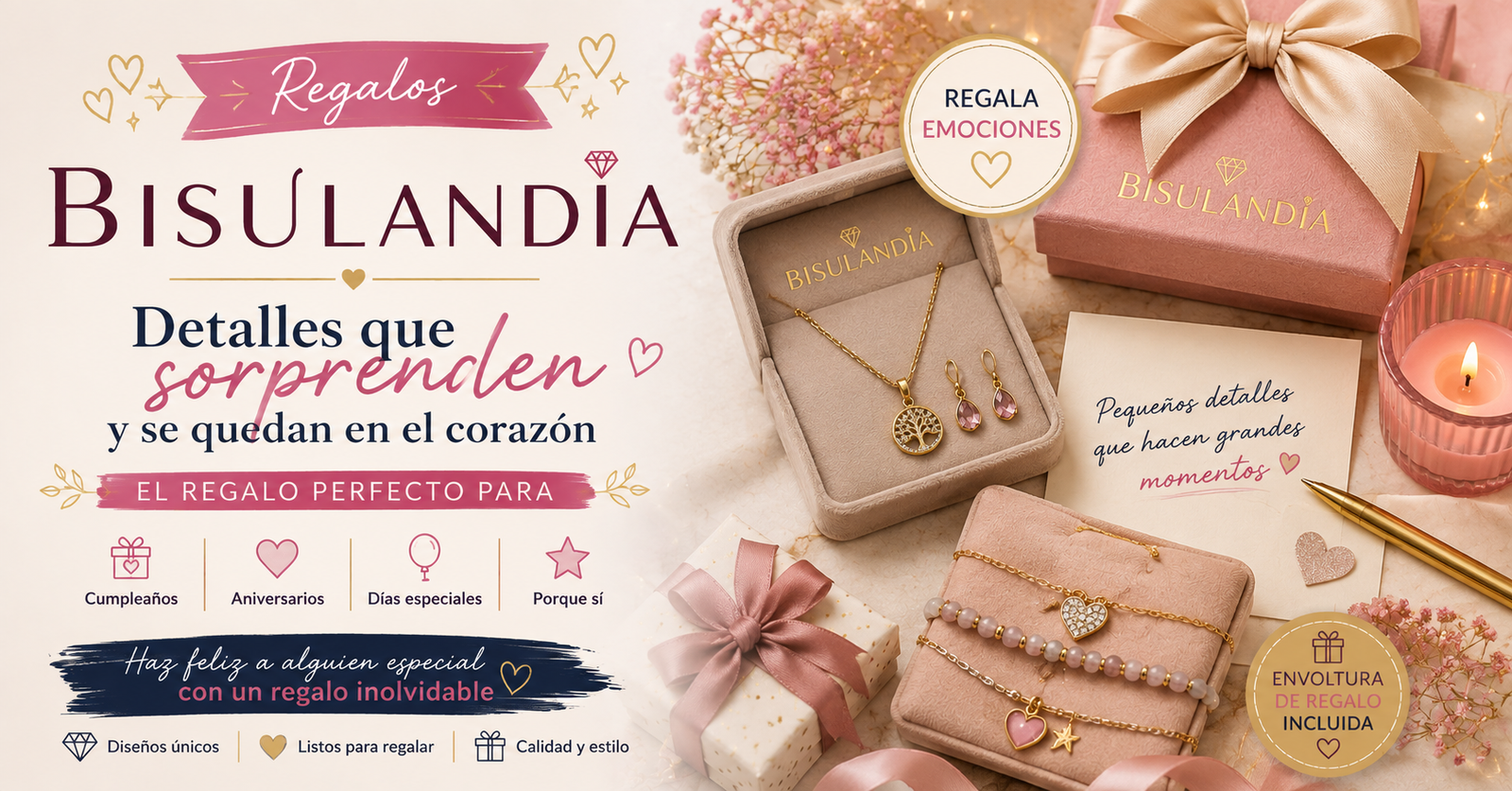 Guía de Regalos: 10 Ideas de Bisutería para Sorprender a Alguien Especial