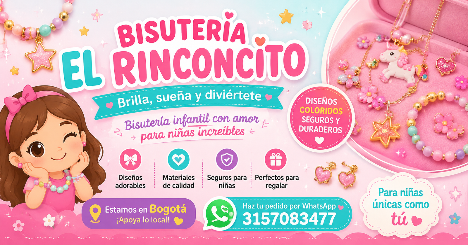 Presentación de nuestra Tienda Física y  Virtual